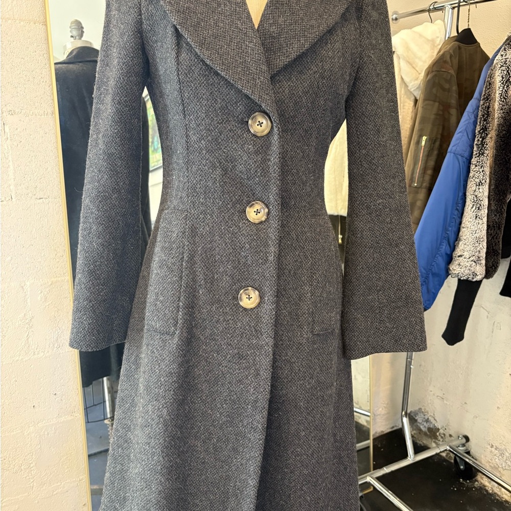 Vivienne Westwood Gray Wool Coat